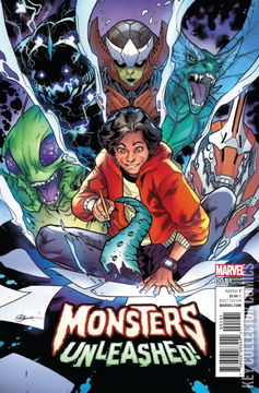 Variant Cover for Monsters Unleashed #1