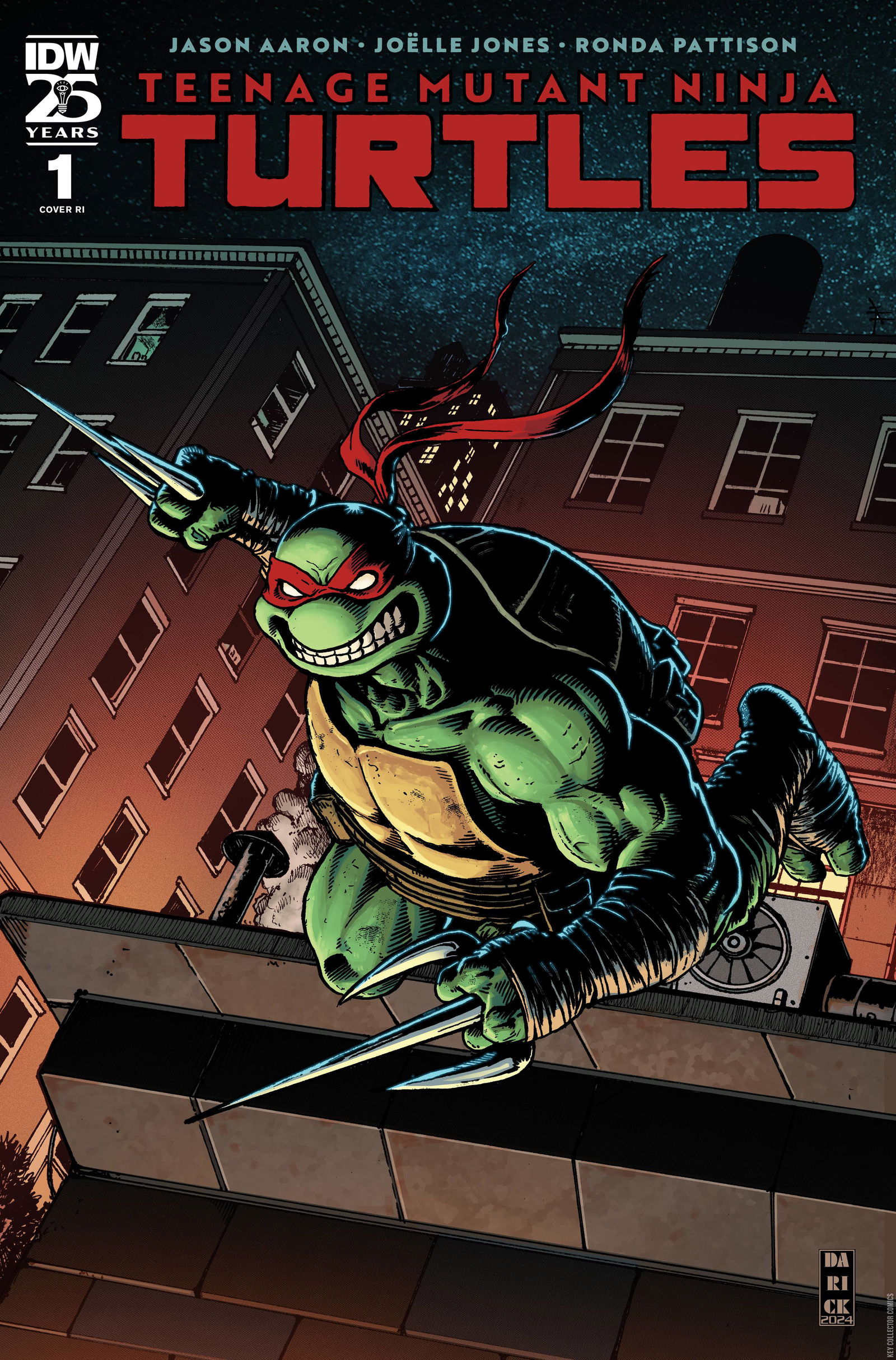 Cover art for Teenage Mutant Ninja Turtles #1 