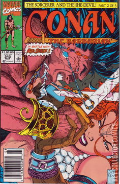 Variant Cover for Conan the Barbarian #242