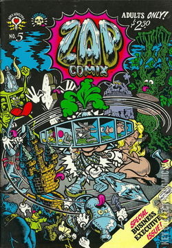 Variant Cover for Zap Comix #5