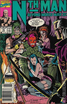 Variant Cover for Nth Man #15