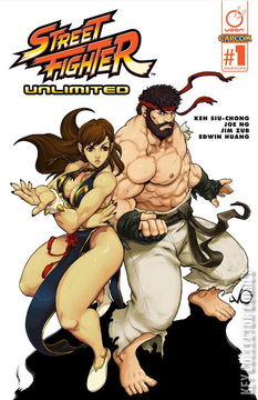 Variant Cover for Street Fighter Unlimited #1