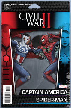 Variant Cover for Civil War II: Amazing Spider-Man #1