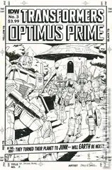 Variant Cover for Optimus Prime #3