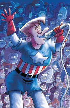 Variant Cover for Rich Johnston's Captain American Idol #1