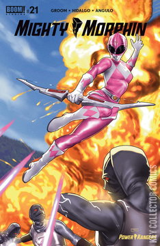 Variant Cover for Mighty Morphin #21