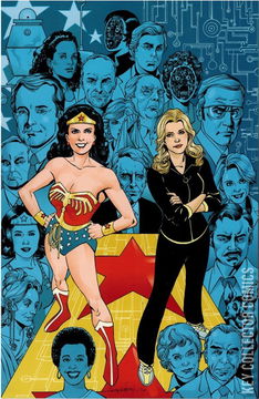Variant Cover for Wonder Woman '77 Meets The Bionic Woman #2