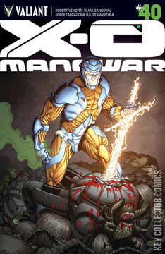 Variant Cover for X-O Manowar #40