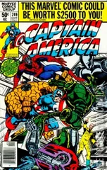 Variant Cover for Captain America #249