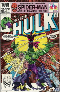 Variant Cover for Incredible Hulk #266