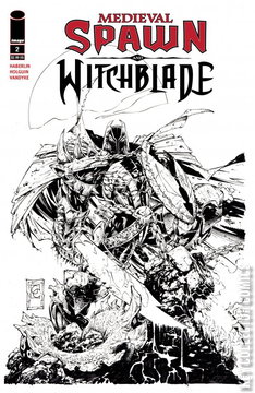 Variant Cover for Medieval Spawn / Witchblade #2
