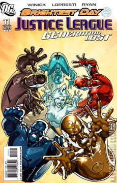 Variant Cover for Justice League: Generation Lost #11