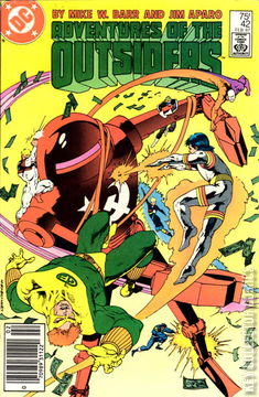 Variant Cover for Adventures of the Outsiders #42