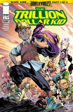 Variant Cover for The Trillion Dollar Kid #1