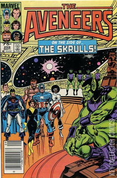 Variant Cover for Avengers, The #259