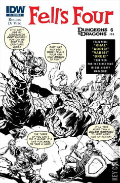 Variant Cover for Dungeons & Dragons #6