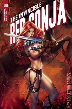 Variant Cover for Invincible Red Sonja #9