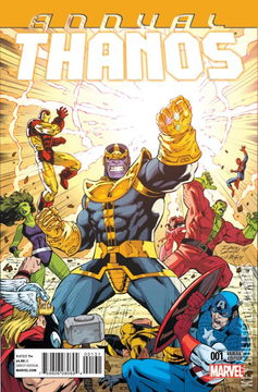 Variant Cover for Thanos Annual #1