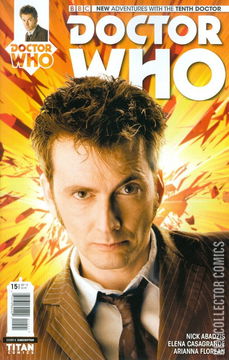 Variant Cover for Doctor Who: The Tenth Doctor #15
