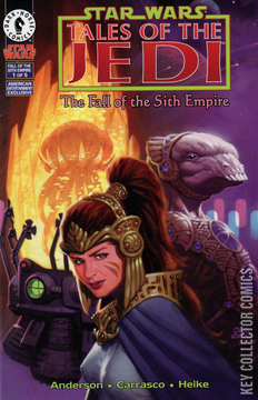 Variant Cover for Star Wars: Tales of the Jedi - The Fall of the Sith Empire #1
