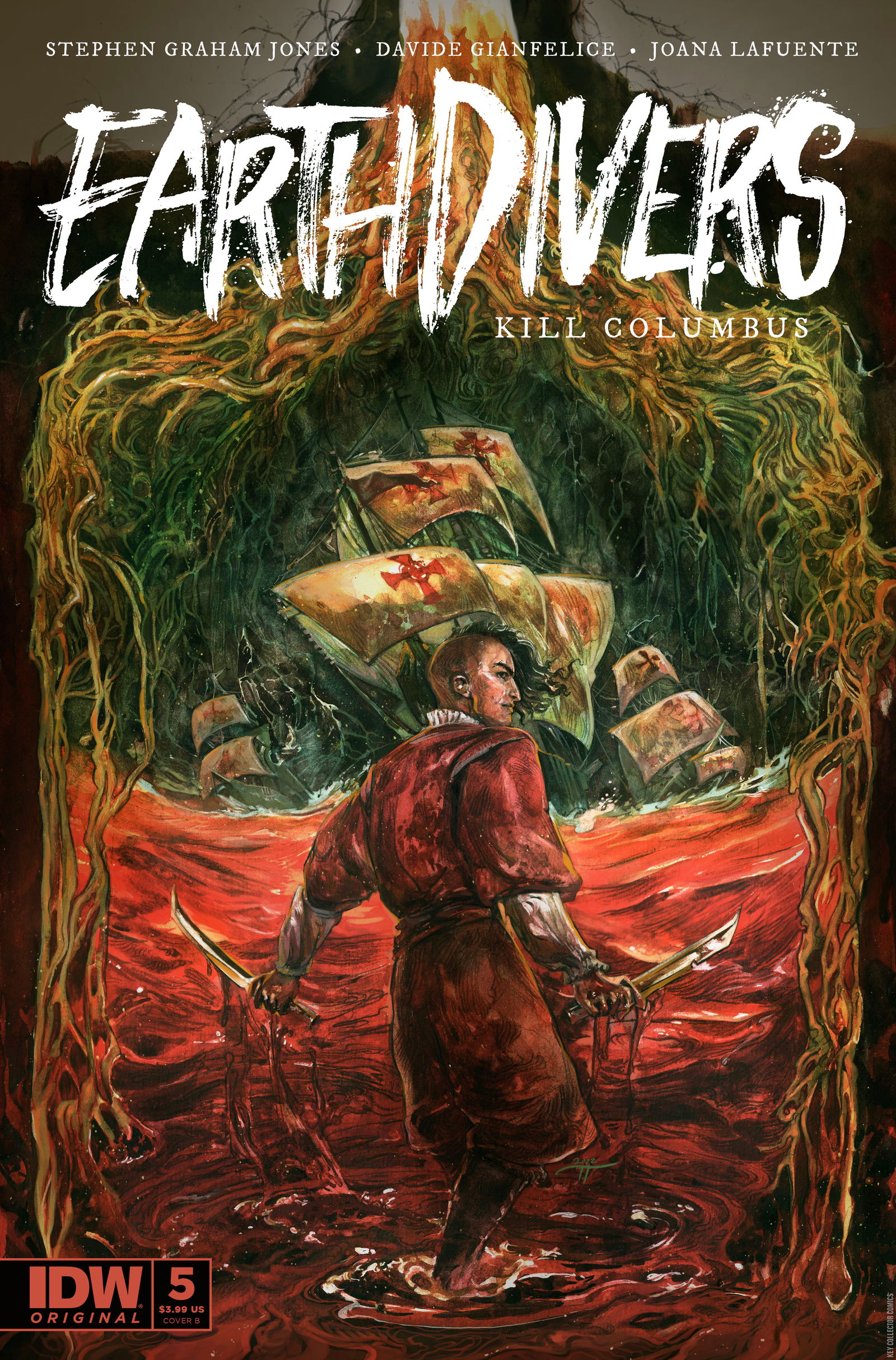 Variant Cover for Earthdivers #5