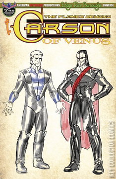Variant Cover for Carson of Venus: The Flames Beyond #2