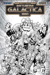 Cover for Battlestar Galactica: Steampunk 1880 #1