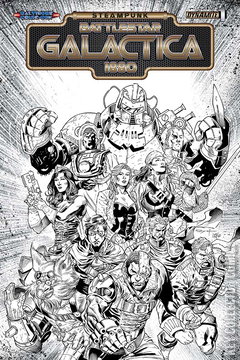 Variant Cover for Battlestar Galactica: Steampunk 1880 #1