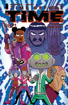 Variant Cover for Time Before Time #21