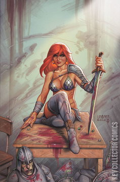 Variant Cover for Red Sonja: Empire of the Damned #1