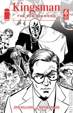 Variant Cover for Kingsman: The Red Diamond #6