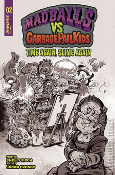 Variant Cover for Madballs vs. Garbage Pail Kids: Slime Again #2