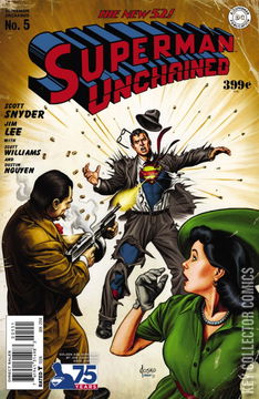 Variant Cover for Superman Unchained #5