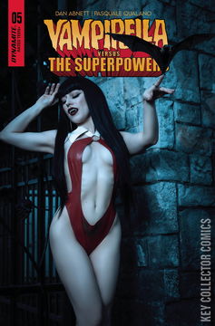Variant Cover for Vampirella vs. Superpowers #5
