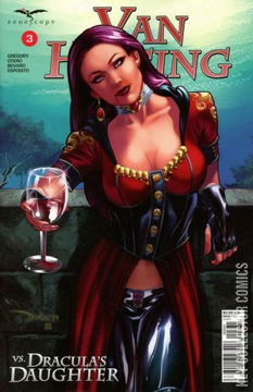 Variant Cover for Van Helsing vs. Dracula's Daughter #3