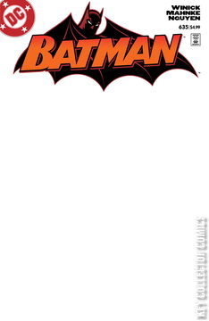 Variant Cover for Batman #635