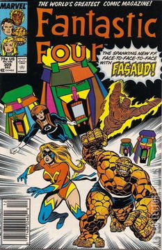 Variant Cover for Fantastic Four #309