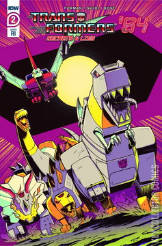 Variant Cover for Transformers '84: Secrets and Lies #2