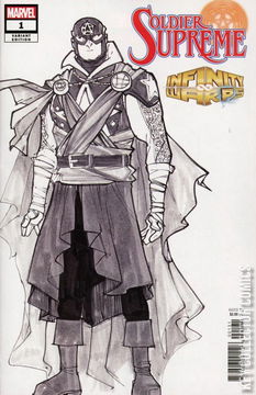 Variant Cover for Infinity Warps: Soldier Supreme #1