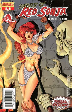Variant Cover for Sword of Red Sonja: Doom of the Gods #4