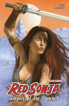 Variant Cover for Red Sonja: Empire of the Damned #2