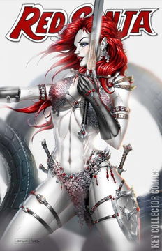 Variant Cover for Red Sonja: Black, White, Red #2