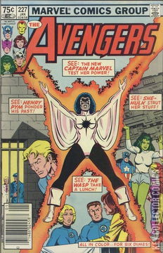 Variant Cover for Avengers, The #227