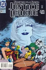 Cover for Justice League America #91