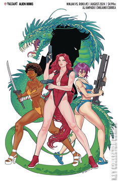 Variant Cover for Ninjak vs. Roku #3