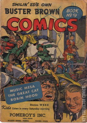 Buster Brown Comic Book