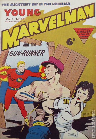 Cover art for Young Marvelman #181 