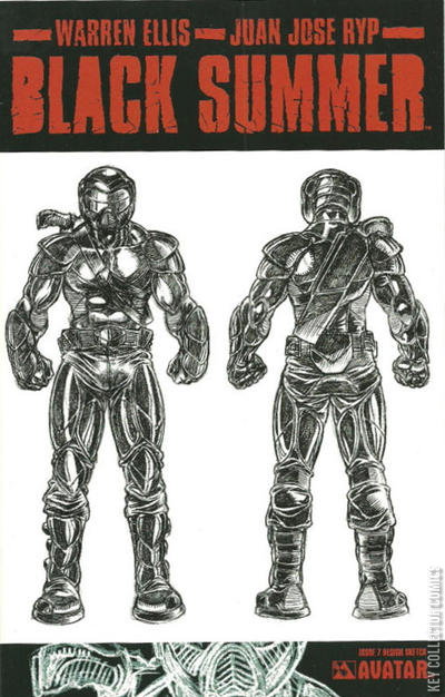 Variant Cover for Black Summer #7