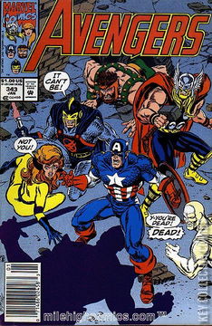 Variant Cover for Avengers, The #343