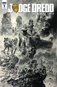 Variant Cover for Judge Dredd: Blessed Earth #1